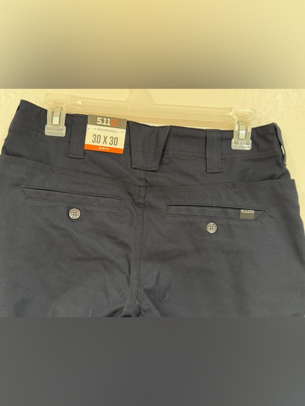 5.11 Tactical Edge Chino Pants Men’s 30x27[Waist x Inseam] Altered/Hemmed NWT - Picture 10 of 11